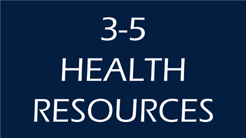 3-5 Health Resources 